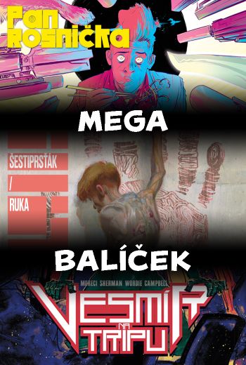 obálka MEGA balíček: Rosnička + Šestiprsťák + Vesmír