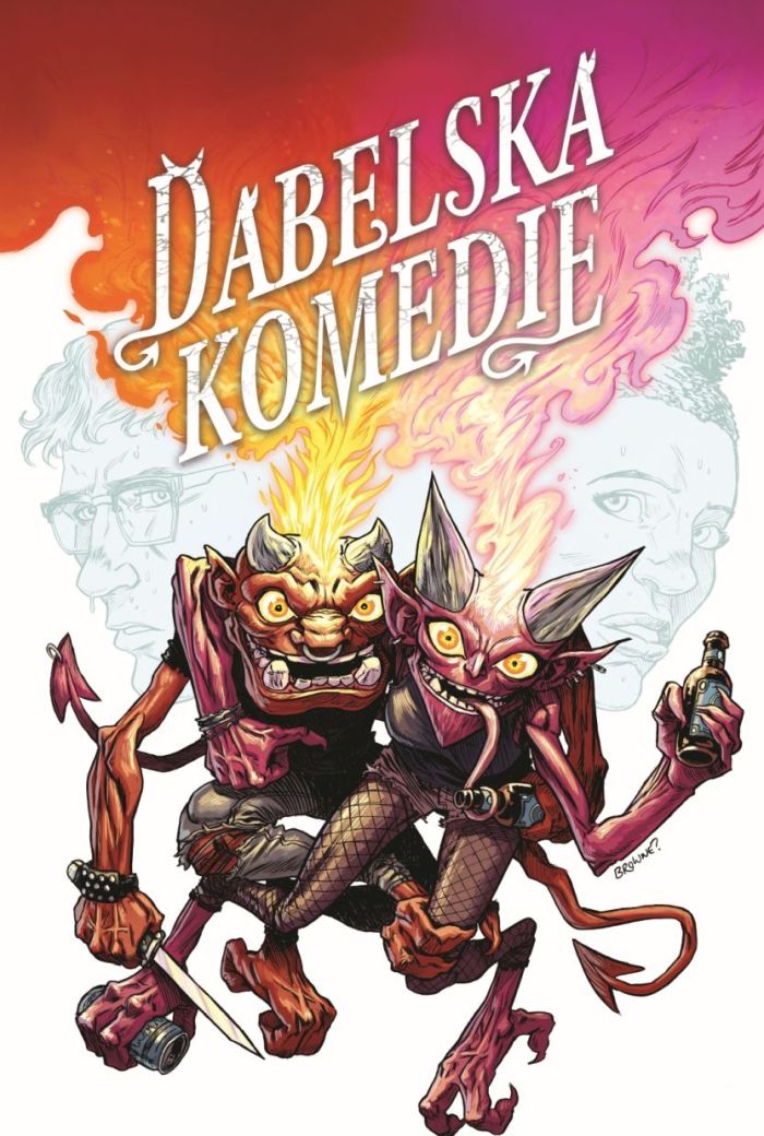 Ďábelská komedie (BE) - obálka knihy